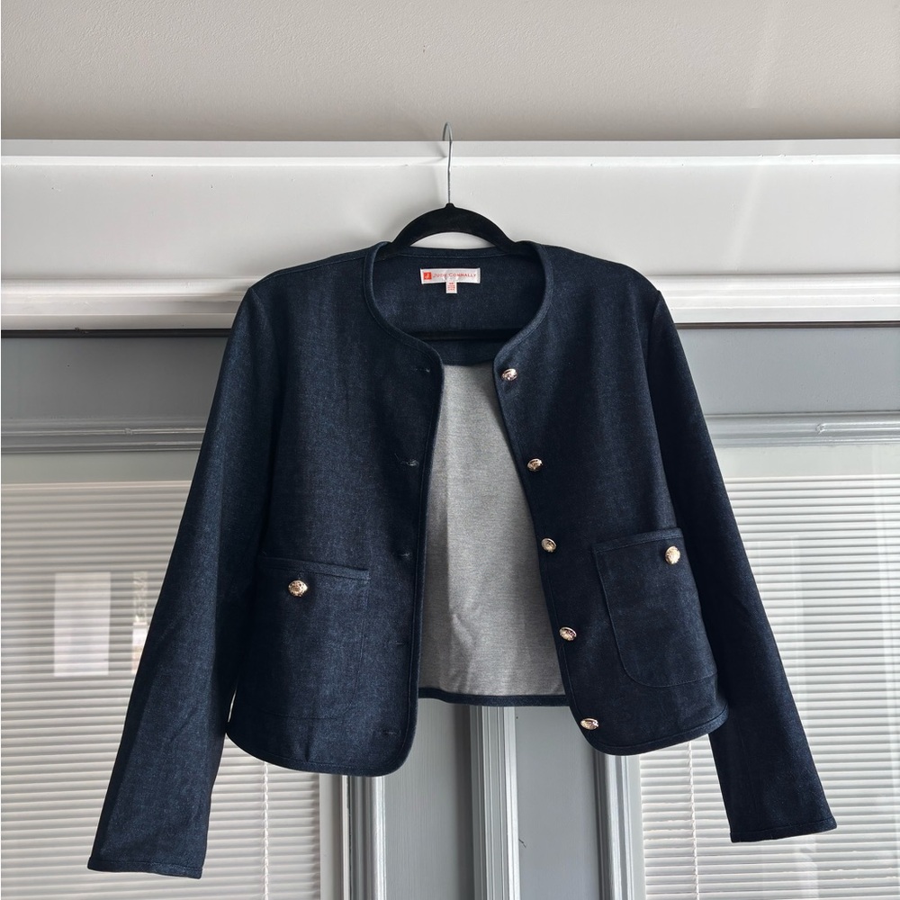 Jude Connally Women's Denim Look Jacket & Pants Set